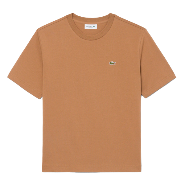 Lacoste T-shirts hauts et polos Brun - LACOSTE CAMS TF7215-00 SIX T34 COOKIE - 34 - Ref 54 €